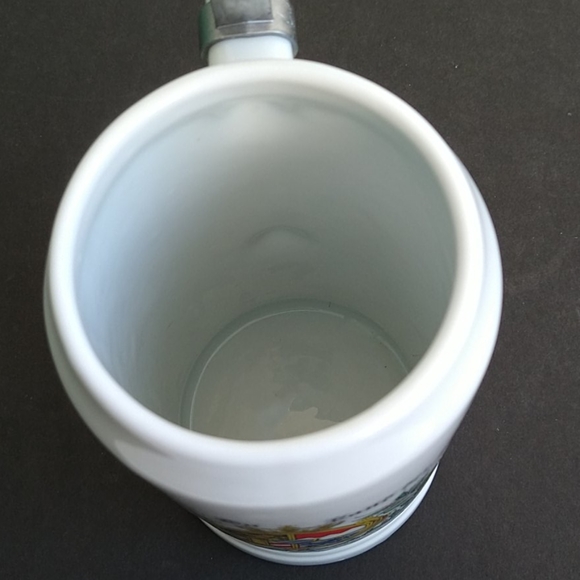 German Lidded Porcelain Stein - Alwe, Hillscheid - Picture 7 of 9